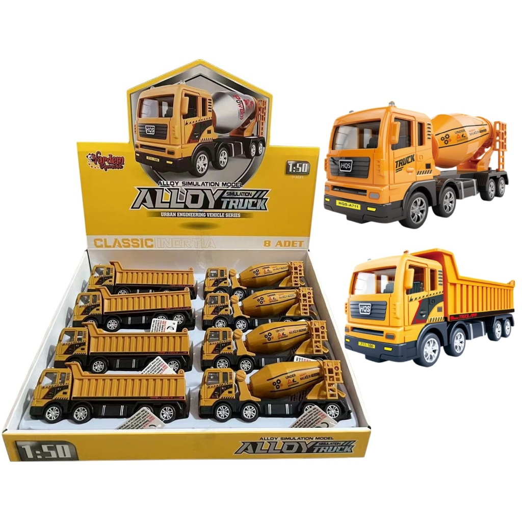 SÜRTMELİ BETON MİKS. HARFİYAT KAMYONU 711 55A 1A 8 Lİ VARDEM