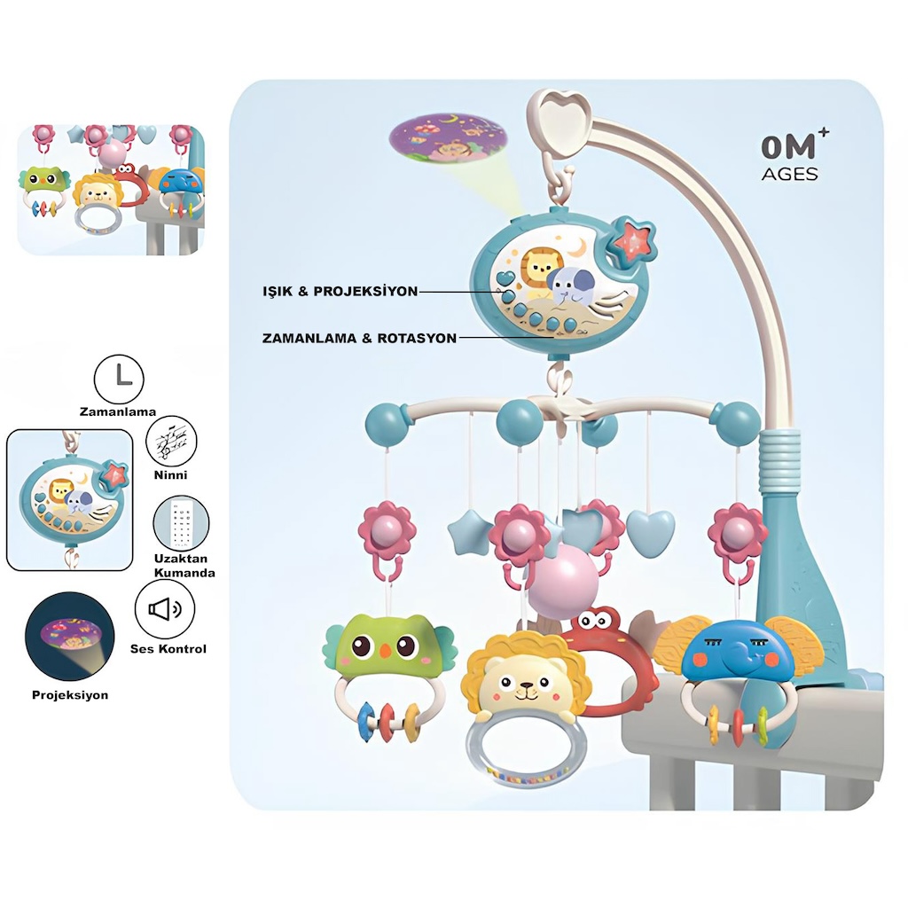 DÖNENCE IŞIKLI MÜZİKLİ 698-84 85 VARDEM