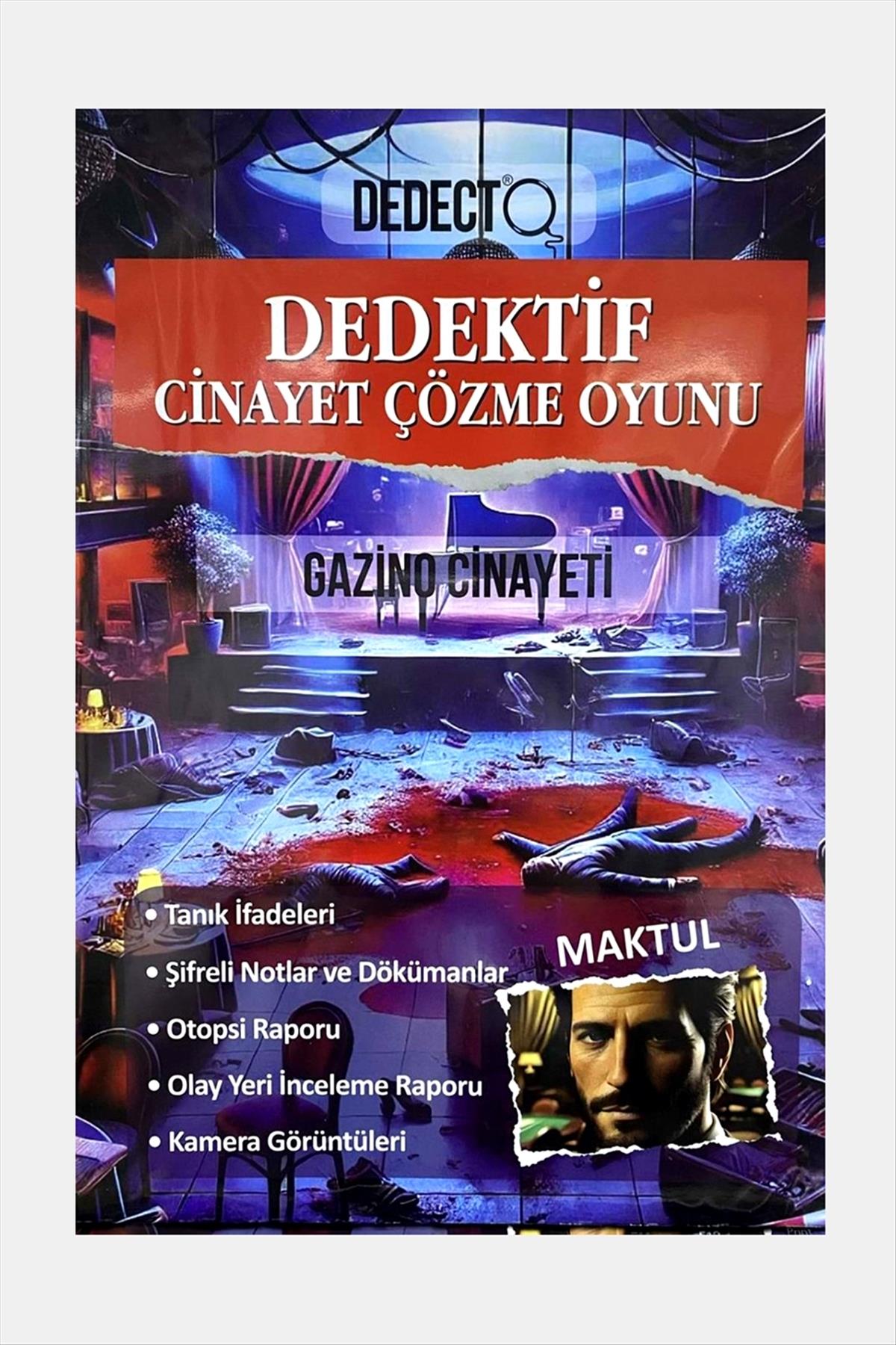 DEDEKTİF CİNAYET ÇÖZME